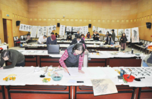 ������ɽ�黭��ٰ�ӭ�´��黭�ʻ�